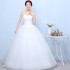 Wedding Dress 2024 New Bridal strapless Korean style minimalist studio slim fit plus size slimming winter wedding dress