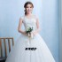 Wedding Dress 2024 New Bridal Shoulders, Korean Style, Simple and Elegant, Showing off Thin, Forest Style, Qi Di, Large Size Lace Wedding Dress