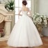 2024 spring new plus size wedding dress slim fit and slimming, shoulders tied, chubby, lace flower, one shoulder female