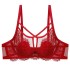 Women's French Bra Lace Rabbit Ear Underwear Set Summer Thin Women's Big Chest Show Small Converge Cover Sexy