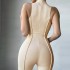 Cross border foreign trade new women's jumpsuit, European and American style slim fit sexy long sleeved jumpsuit