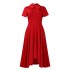 D514 Foreign Trade Women's Wear 2024 Summer Fashion Style High Waist Banquet Grand Display Skirt Elegant Evening Party African Dress