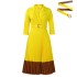 D538 Amazon cross-border autumn and winter European and American fashion women's suit collar fashion OL elegant pleated African dress