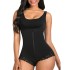 2020 cross-border source Bodysuit Body Shaper rubber triangle lace zipper one-piece shapewear