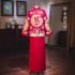 Xiuhe Dress Bride 2024 Autumn/Winter Large Wedding Dress Men and Women's Set Chinese Collective Wedding Dress Couple