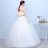 Wedding Dress 2024 New Bridal strapless Korean style minimalist studio slim fit plus size slimming winter wedding dress