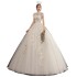 Forest style travel photography light wedding dress 2024 new bride temperament small stature French style slimming princess wedding dress