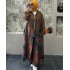 Cross border foreign trade spot women's clothing 2024 loose new fashion printed long cardigan casual wide leg pants two-piece set