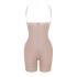 Body shaping jumpsuit with zipper and crotch opening, Sliming but lifting, shaper panty, high waisted and hip lifting pants