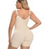 2022 Amazon new cross-border Body Shapewear4 buckle lace mesh one-piece shapewear in large size