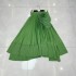 Three dimensional flower high waist hanging pleated skirt, new stylish and explosive high-end skirt A3 # 8935