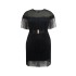 AM030804 Elegant Style High Waist Tassel Women's Skirt Fashionable and Comfortable Slimming Dress with Belt