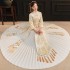 Xiuhe Dress Bride 2024 New Winter Wedding Champagne Toast Dress Wedding Dress Chinese Group Wedding Large Size