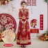 Xiuhe Clothing New 2024 Bridal New Wedding Chinese style Outbound Collective Wedding Dress Dragon Phoenix Coat Large Couple Men's Wear