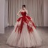 Foreign trade sources: European and American dance performance costumes, palace style fluffy skirts, plus size toast dresses, bridal banquet evening gowns