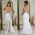 C7045 Cross border AliExpress Amazon Independent Station European and American Fashion Women's Wear Hot Diamond Split Long Dress New