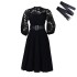 D254 dress Amazon Summer plus lace hook flower sexy hollow out pleated European and American dress cross-border dress