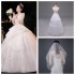 Runaway Princess Fat Wedding Dress 2024 New Bridal Main Yarn Small Dress High Size Heavy Industry Tail French