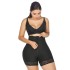 Cross border shaper panties one-piece shapewear, hip lifting pants, powerful compression pants, high waisted, lace waist up and down, and body cinching