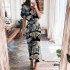 2024 Autumn Amazon Independent Station Wish European and American Fashion Style Design Sense Sexy Irregular Dress Female