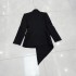 Autumn new European and American design irregular suit jacket high-end suit top A3 # 8858