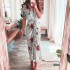 2024 Autumn Amazon Independent Station Wish European and American Fashion Style Design Sense Sexy Irregular Dress Female