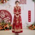 Xiuhe Clothing New 2024 Bridal New Wedding Chinese style Outbound Collective Wedding Dress Dragon Phoenix Coat Large Couple Men's Wear