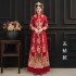 Xiuhe Dress Bridal 2024 New Wedding Chinese Wedding Dress Toasting Dress Showoff Kimono Pavilion Dress Women Winter