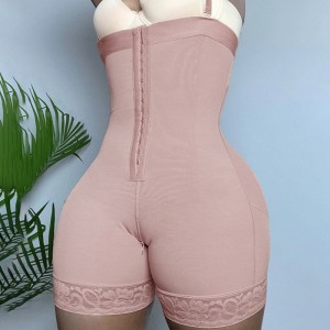 Cross border source Panties Butt Lift shapewear jumpsuit Fajas crotch zipper plus size lifting pants