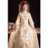 Xiuhe Women's 2024 New Champagne Wedding Chinese Dress Bridal Show and Couple Toast Dress Autumn/Winter