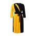 D396 African plus size women's clothing 2023 new fashionable temperament color blocking strap pleated skirt elegant foreign trade dress