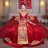 Heavy Industry Velvet Show He Dress Bride 2024 New Chinese Toast Dress Wedding Dress Wholesale Autumn/Winter