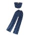 Fashion suit women's American retro temperament strapless denim vest two-piece set casual high waist slimming straight leg pants