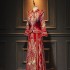 Velvet Xiuhe Dress 2024 New Chinese Bridal Dress Wedding Dress Toasting Dress Wedding Dress Dragon and Phoenix Coat Women Autumn and Winter