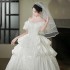 Satin plus size wedding dress with French main yarn 2024 new heavy industry retro elegant temperament adult gift light luxury fat dress