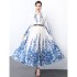 Factory direct sales of a 5.5-meter oversized pleated skirt with accordion pleated dress