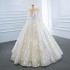 AliExpress Wedding Dress 2024 New Bridal Super Fairy Dream Outing Yarn Long Sleeve Puffy Skirt Travel Photography Light Wedding Dress