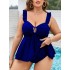 European and American bikini new sexy suit split swimsuit multi-color cross-border Amazon hot item plus size swimsuit