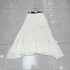 Three dimensional flower high waist hanging pleated skirt, new stylish and explosive high-end skirt A3 # 8935