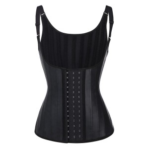 25 steel reinforced latex rubber vest Latex Waist Trianer Vest shapewear, abdominal compression corset