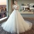 Wedding Dress Bridal Tail Small 2024 New White strapless Lace Simple Fairy Style Forest Wedding Dress