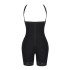 Body shaping jumpsuit with zipper and crotch opening, Sliming but lifting, shaper panty, high waisted and hip lifting pants