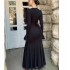 Amazon Women's Wear 2024 Autumn New Knitted Slimming Hip Show Tail Dress Long Skirt in Europe and America