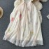 Dress Pure Desire Wind Sexy strapless one shoulder fairy suspender dress high waist slimming French tea break first love dress