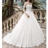 Foreign trade wedding dress 2024 new Amazon export long sleeved lace slimming will temperament trailing bride wedding dress female