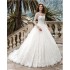 Foreign trade wedding dress 2024 new Amazon export long sleeved lace slimming will temperament trailing bride wedding dress female