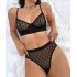 Sexy thin French style bra set erotic lingerie