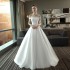 One shoulder red trailing wedding dress for women's satin wedding Korean version princess 2024 summer new bride wedding dress