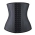 Foreign trade 25 steel frame waistband rubber waistband bodysuit smooth latex shapewear belly strap Latex waist belt