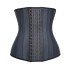 25 bone Waist Trainer Belt matte shapewear zipper 14 breasted waistband rubber bodysuit